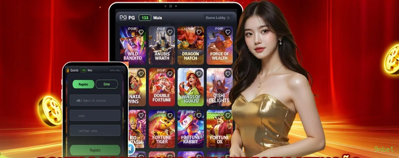 Big win animation on 9nbet slot Jogo